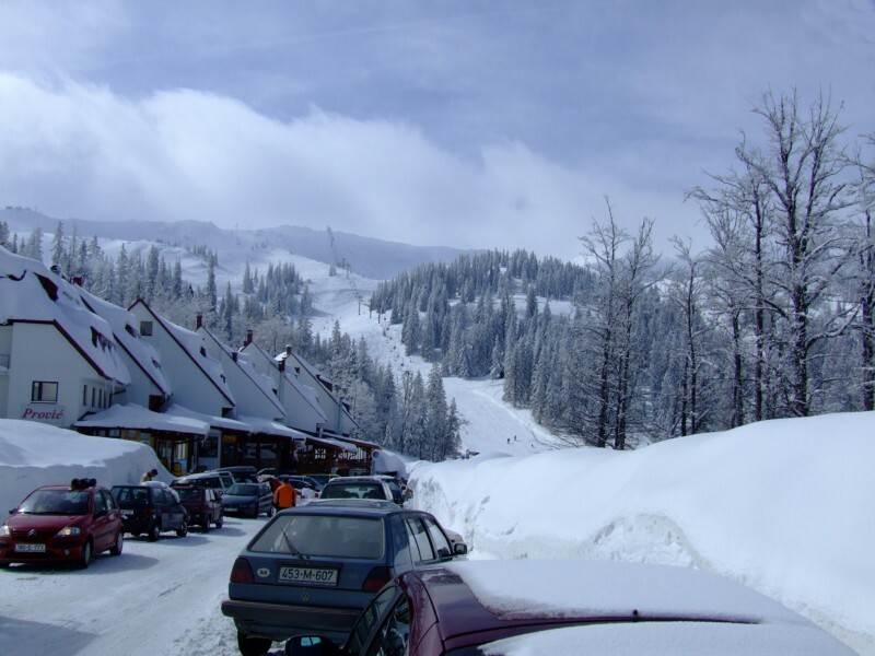 Jahorina, Dva Javora, zimska, skijalište