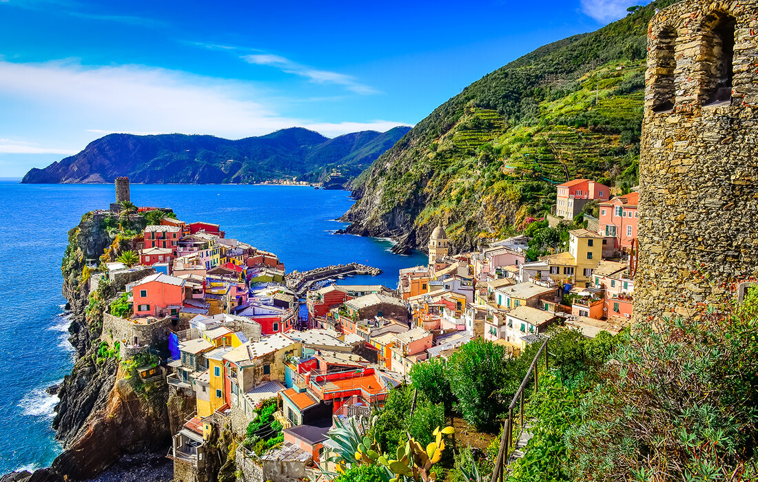 Vernazza, cinque terre, putovanje autobusom 