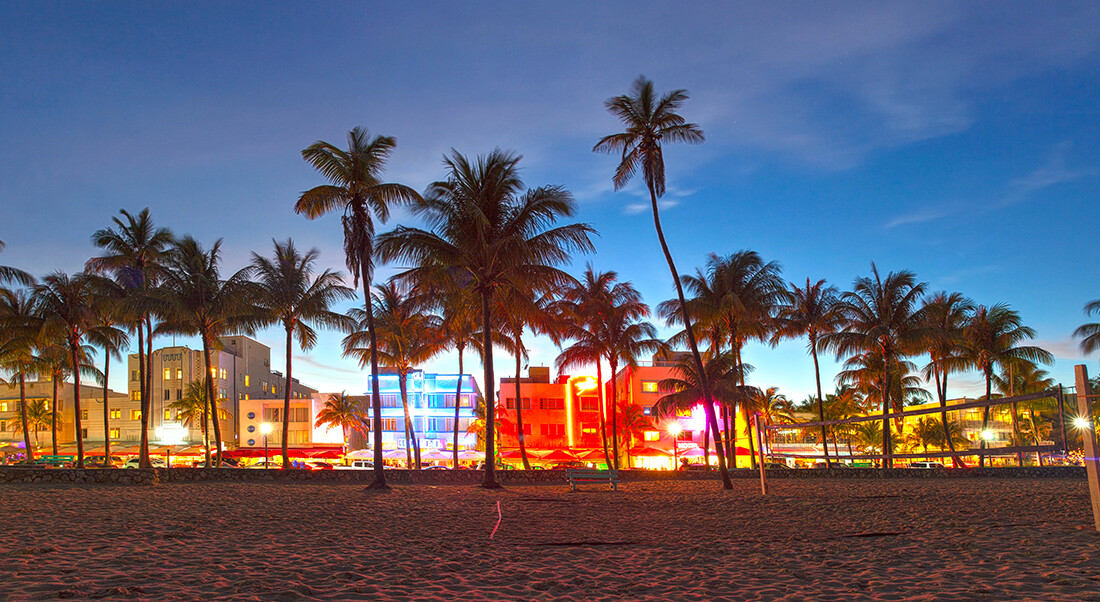 Ocean drive, Miami beach, putovanje Florida, daleka putovanja, garantirani polasci