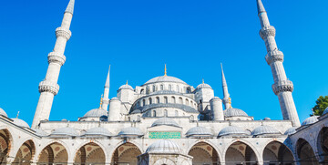 Džamija Sultana Ahmeda na putovanju u istanbul