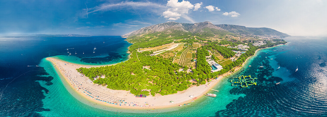 plaža Zlatni rat na Bolu