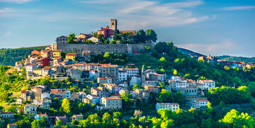 Prekrasan pogled na Motovun