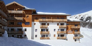 Residence Les Bergers, pogled na apartmane, skijanje Francuska