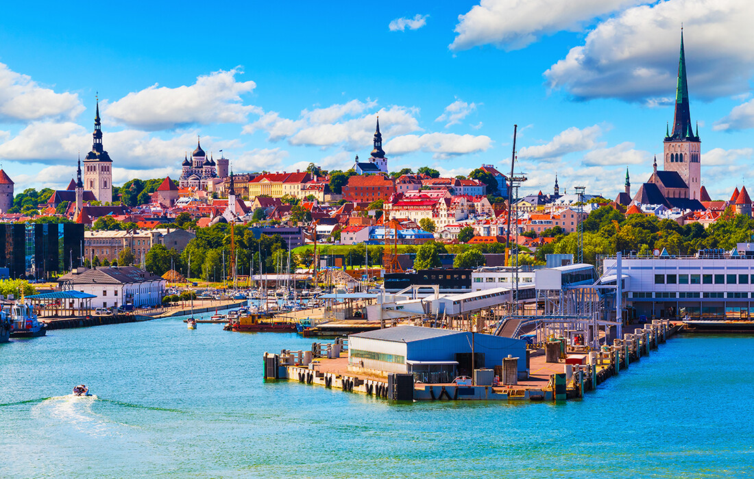 Estonija, Tallinn grad u Finskom zaljevu