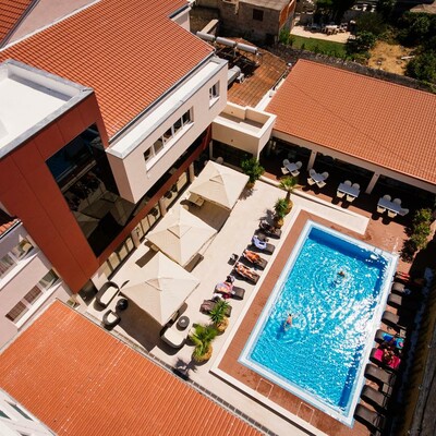 Otok Murter, Tisno, Hotel Borovnik, panorama