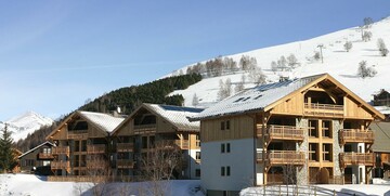 Skijanje u Francuskoj, Les 2 Alpes. Résidence Goleon Val Ecrins, izvana.