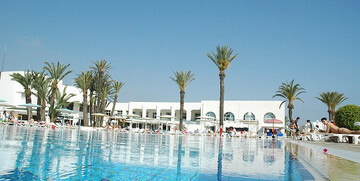 Tunis putovanje, hotel El Mouradi Club Kantaoui vanjski bazen