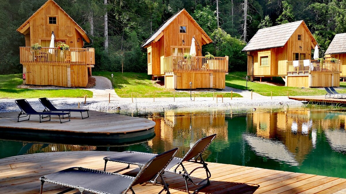 Ribno, Luxury Glamping Ribno, uz jezero