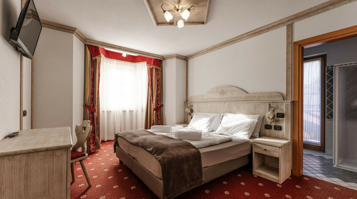 Val di Sole, Hotel Saso Rosso obiteljska soba