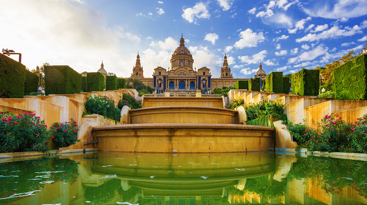 Fontane na Placa de Espanya, putovanje u Barcelonu, Mondo travel