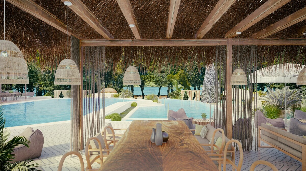 Stari Grad Hvar PLACES Hotel by Valamar, bar - bazen