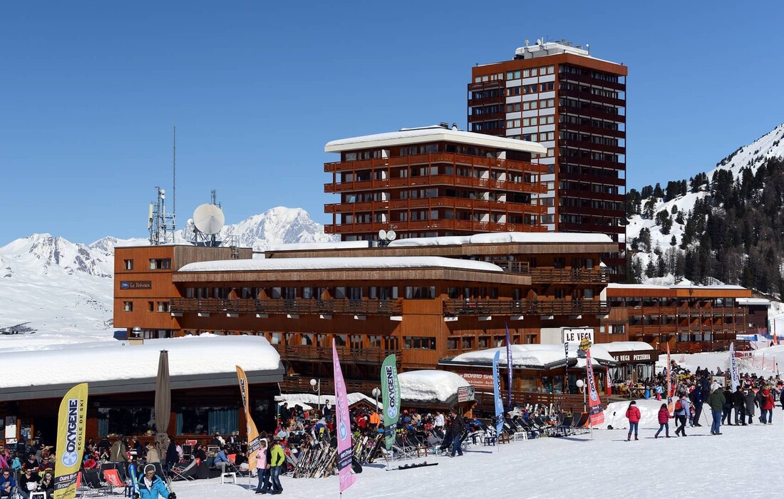 paradiski skijanje francuska, LA PLAGNE - Residence Le Pelvoux