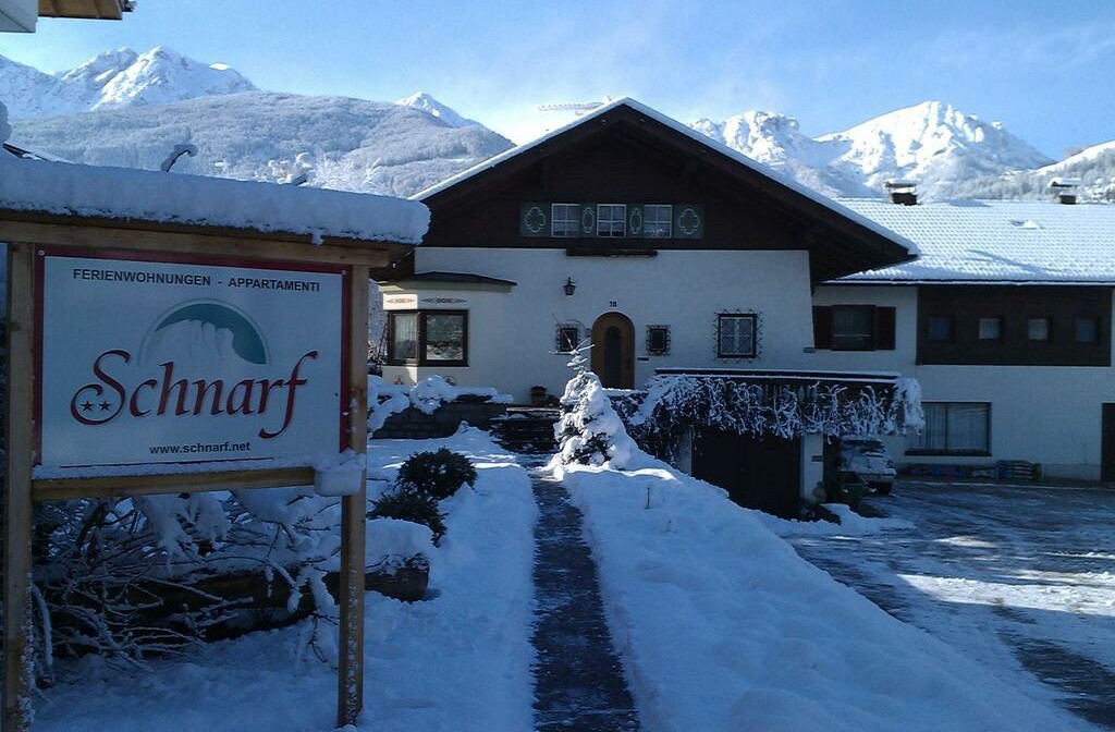 Skijanje u Italiji, skijalište Kronplatz, Apartmani Schnarf, pogled izvana