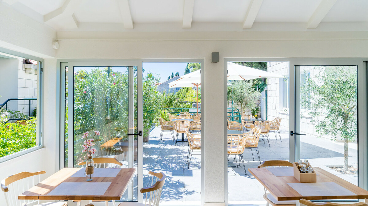 Dubrovnik, Hotel Art, restoran i terasa