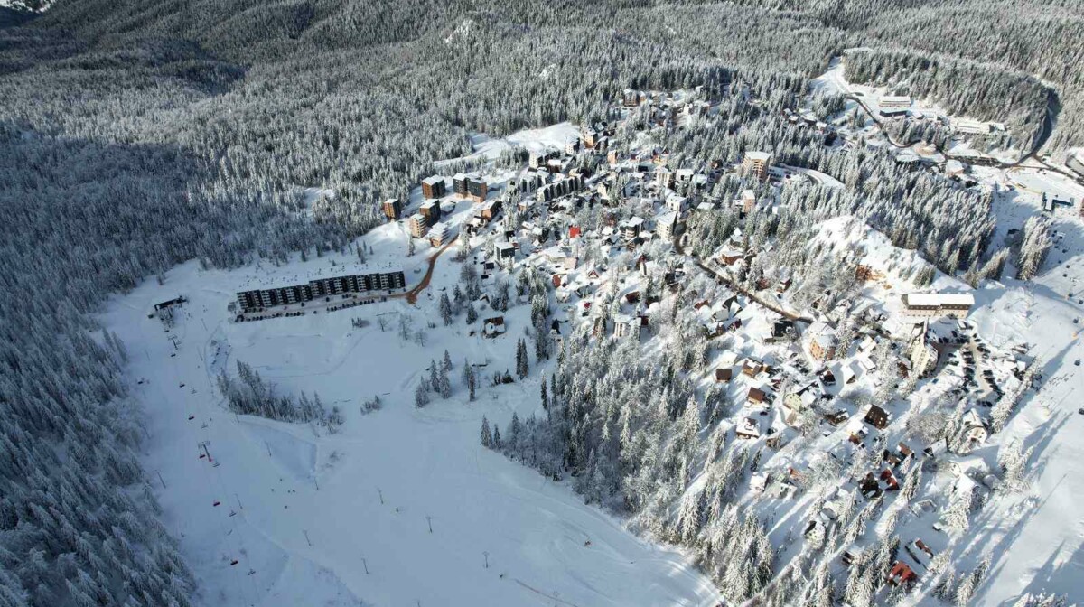 Jahorina, Snježna dolina, iz zraka