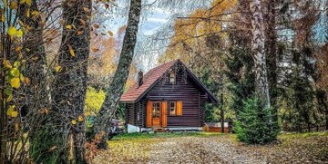 Gorski Kotar, Pine Lodge, Hlevci, jesen
