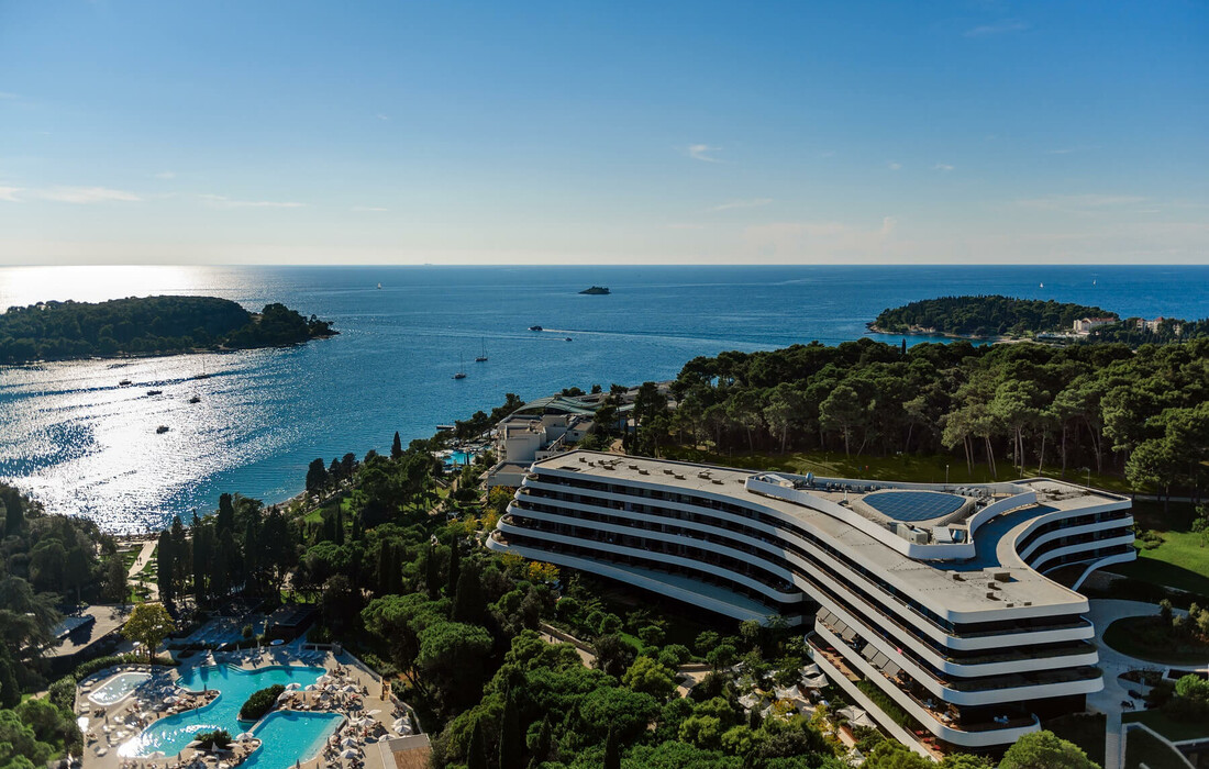Panorama hotela Lone u Rovinju, Istri, modno travel
