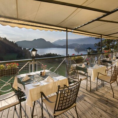 Bled, hotel Triglav, terasa