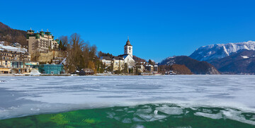 Salzburg putovanje, St Wolfgang, jezero Wolfgangsee, Mondo travel