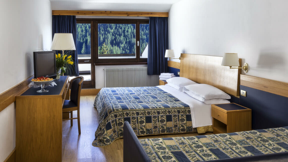 Skijanje u Italiji, Hotel Regina e Fassa, soba