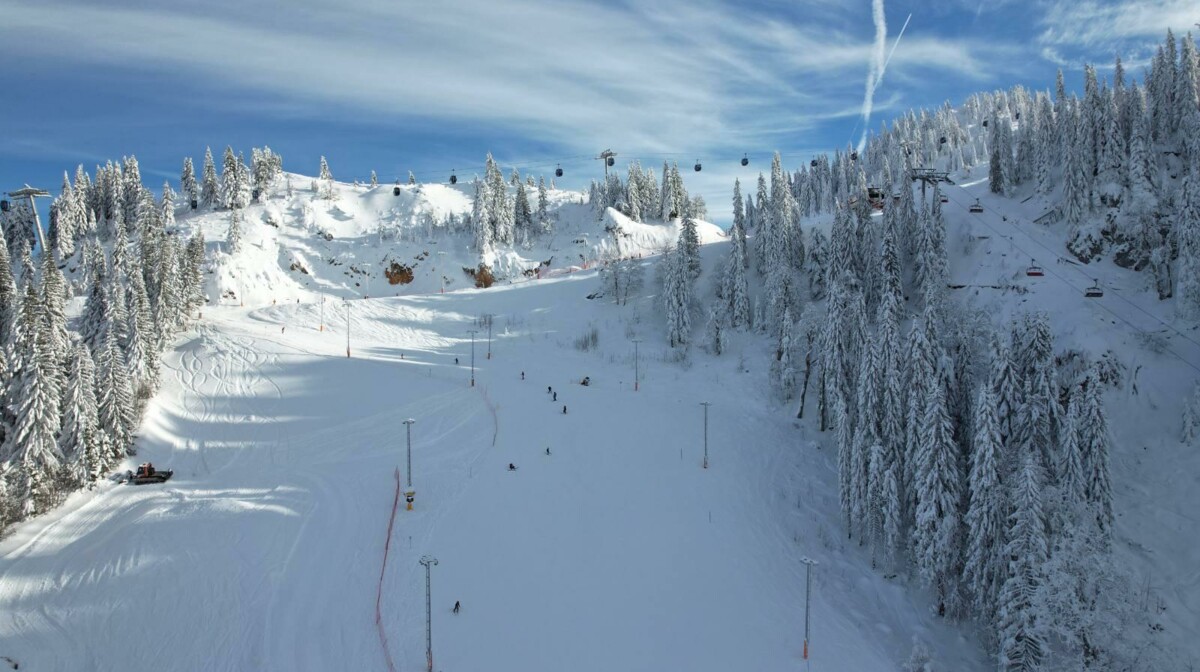 Jahorina, Snježna dolina, ski staza