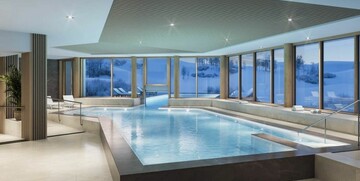Francuska, skijanje, Les Sybelles, Residence L’Etoile des Sybelles, unutarnji bazen