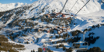 Skijanje Francuska, Les Arcs 2000. Apartmani Le Varet, skijalište.