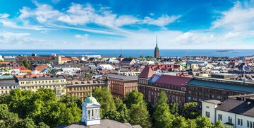 Panorama Helsinkija, putovanje Finska, Skandinavija zrakoplovom, garantirani polazak