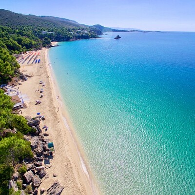 Grčka Mondo travel ljetovanje Kefalonija, Lassi. Hotel Makris Yialos, plaža