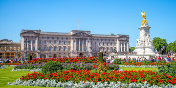 Kraljevska palača Buckingham palace, putovanje u London