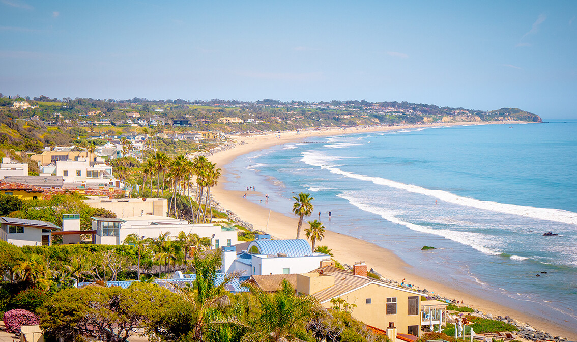 Malibu beach plaža, putovanje Amerika, zapadna obala Amerike mondo