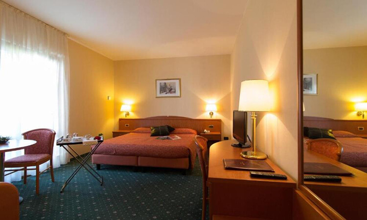 Italija, skijanje, Ravascletto, Hotel La Perla, primjer sobe