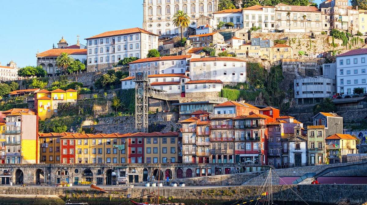 Razgled Porta, Ribeira, putovanje Portugalska tura