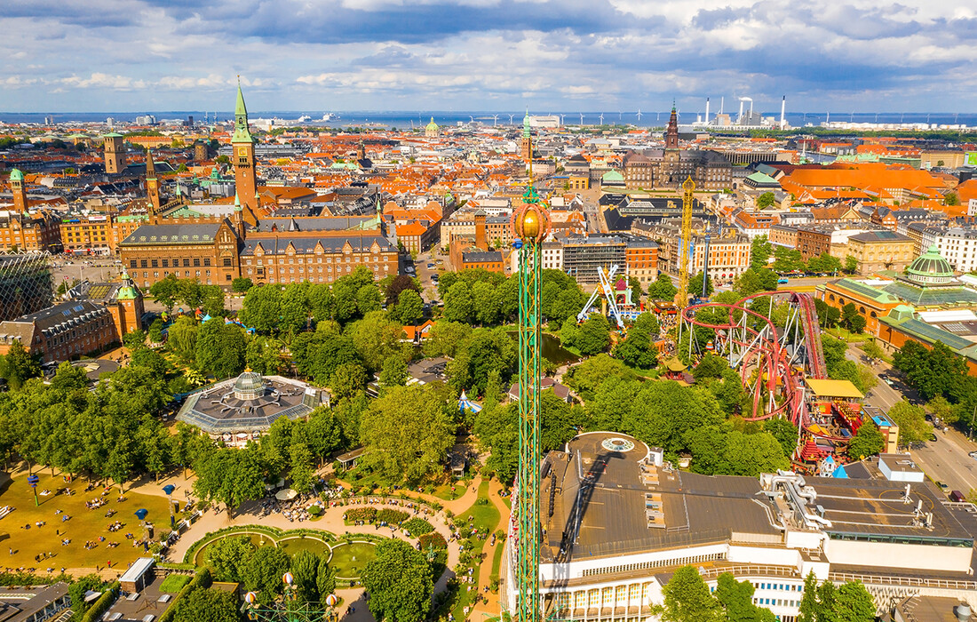 Kopenhagen, prekrasna panorama