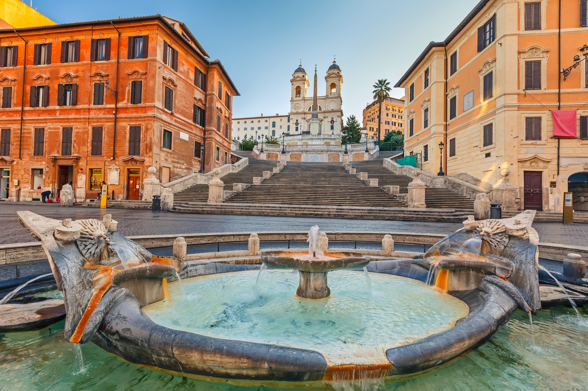 Rim Piazza di Spagna, putovanje u Rim zrakoplovom iz zagreba i Splita, garantirani polasci